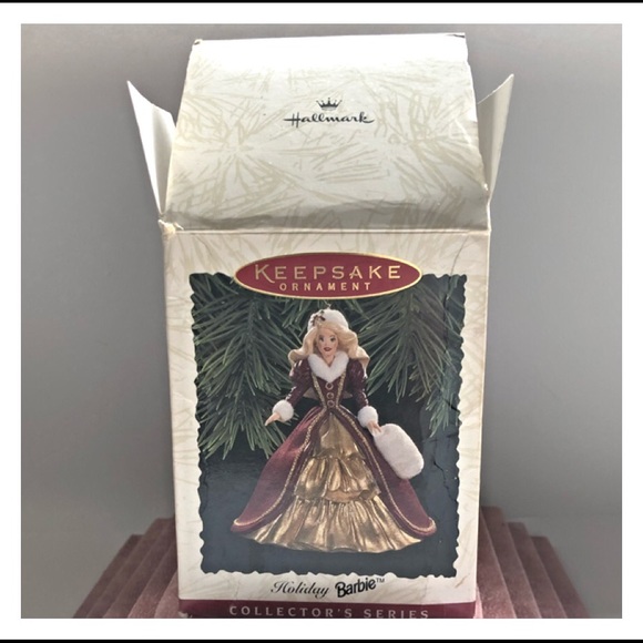 Happy Holidays Barbie Ornament collectors NIB - Picture 3 of 13